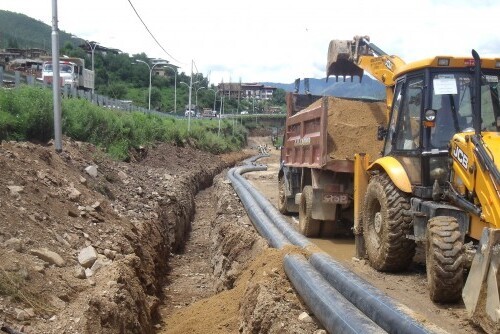 Construction of Integrated Project (Roads and Drainage, Water Supply, Sewerage and Cable Duct in Bhutan